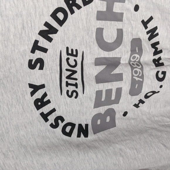 Bench Men's Short Sleeve Since 1989 Logo T-shirt Size XL - Picture 7 of 12